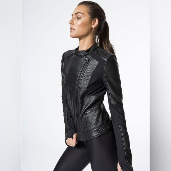 Blanc Noir Ryder Moto Jacket - Picture 1 of 8